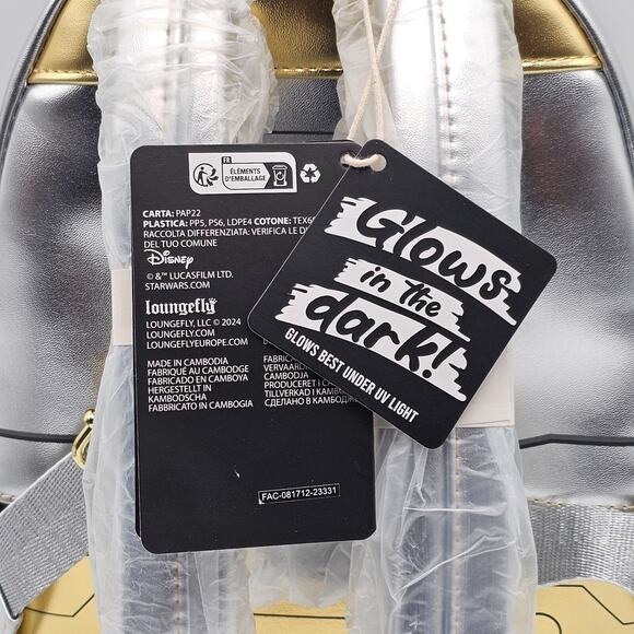 Loungefly Star Wars C-3PO Glow-in-the-Dark Mini Backpack main image 14